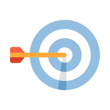 Odak düz illüstrasyon