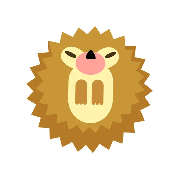 Hedgehog ilustração plana — Vetor de Stock
