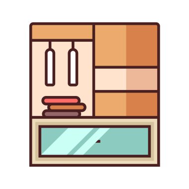 Dolap Linecolor illüstrasyon