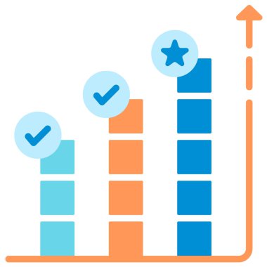 Gelir düz illüstrasyon