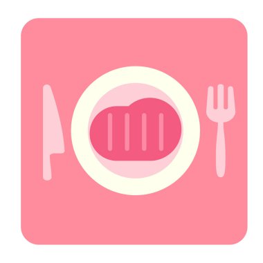 Düğün Catering düz simgesi