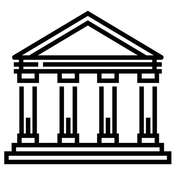 银行行插图 — 图库矢量图片
