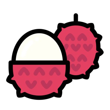 Çin yarım Linecolor illüstrasyon