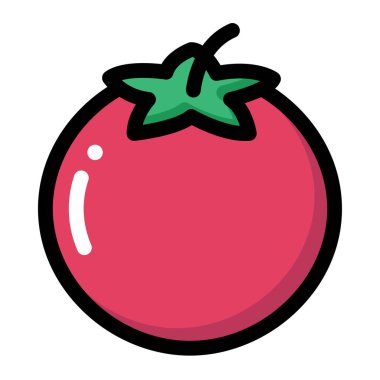 Domates Linecolor illüstrasyon