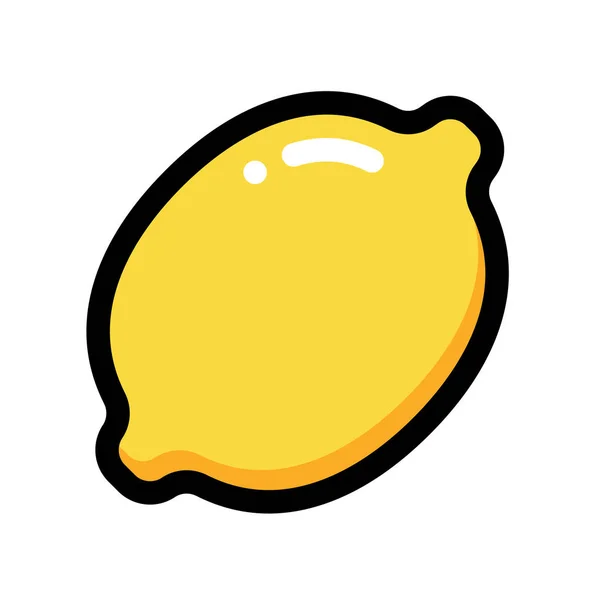 Illustration Lemon LineColor — Image vectorielle