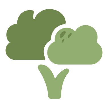 Brokoli Düz Simgesi