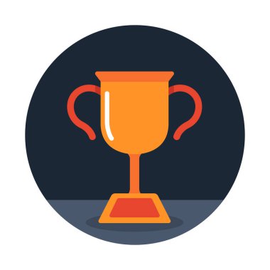 Spor Kupa düz illüstrasyon