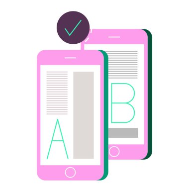 Düz illüstrasyon test Ab