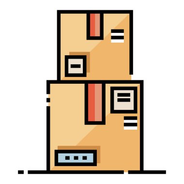 Paket Linecolor illüstrasyon