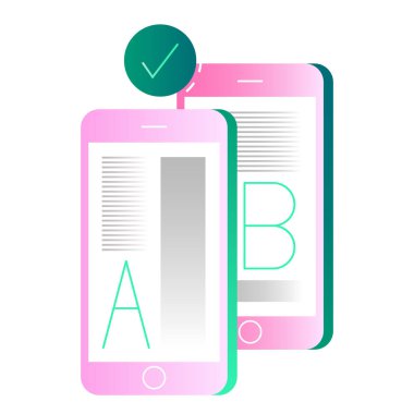 Degrade illüstrasyon test Ab