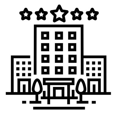 otel satırı simgesi