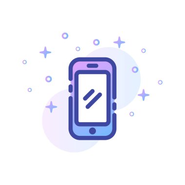 Smartphone Linecolor illüstrasyon
