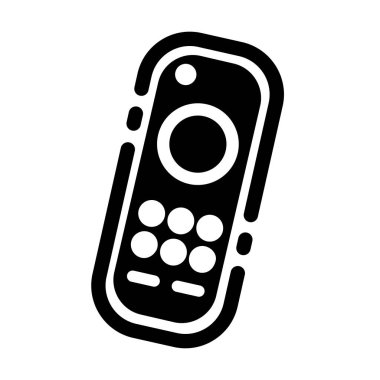 Uzaktan kumanda katı illüstrasyon