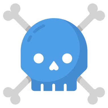 İntihar düz illüstrasyon