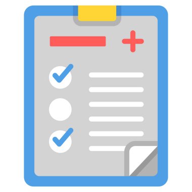 Tanı düz illüstrasyon