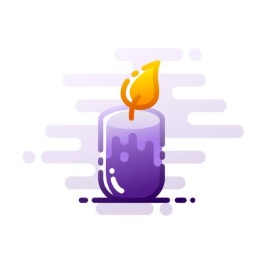 Mum Linecolor illüstrasyon