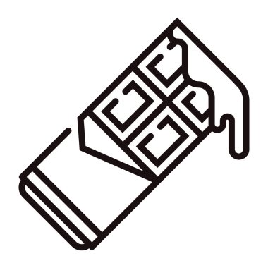 Çikolata hat illüstrasyon