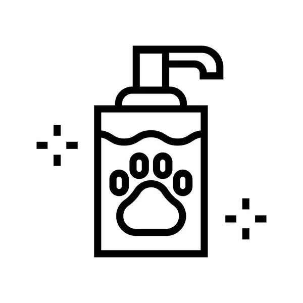 Иллюстрация Pet Soap Line — стоковый вектор