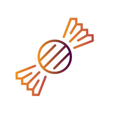 Candy Linegradient illüstrasyon