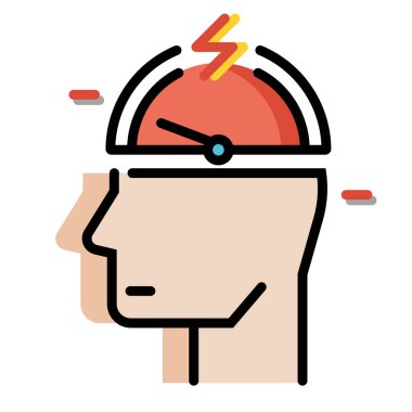 Kendini basınç Linecolor illüstrasyon