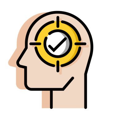 Konsantre Linecolor illüstrasyon