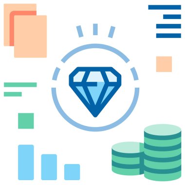 Etkili veri düz illüstrasyon