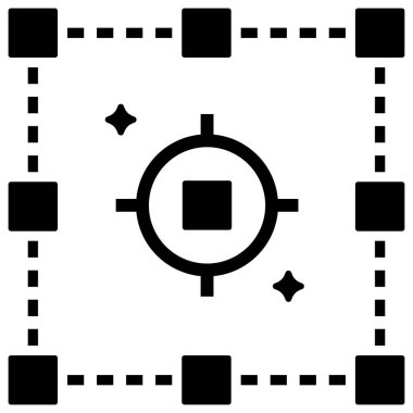 Hassas veri katı illüstrasyon