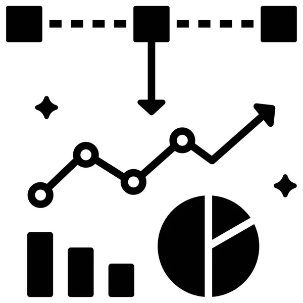 Visualización de datos Ilustración sólida — Archivo Imágenes Vectoriales