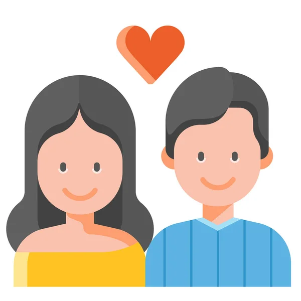 Bonne relation illustration plate — Image vectorielle