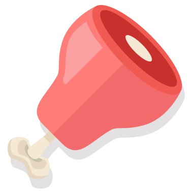 Et düz illüstrasyon