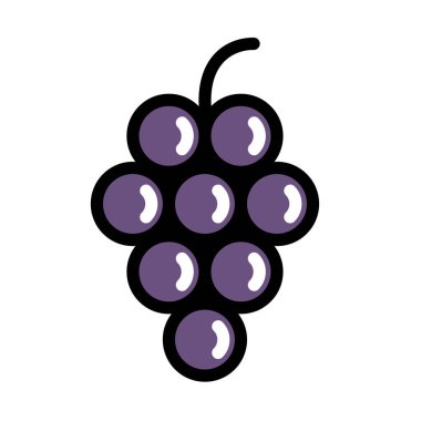Üzüm Linecolor illüstrasyon