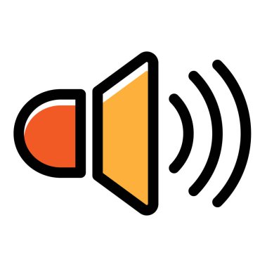 Hoparlör Linecolor illüstrasyon