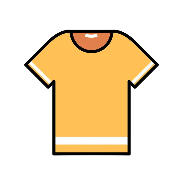 Camiseta LineColor ilustración — Vector de stock