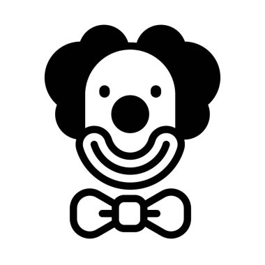 Palyaço katı illüstrasyon