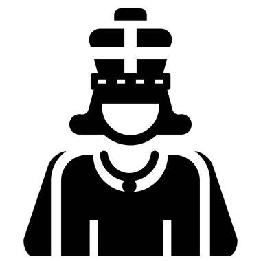 Kraliçe Elizabeth Solid illüstrasyon