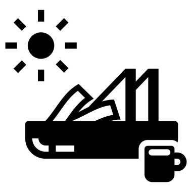 İngiliz kahvaltısı katı illüstrasyon