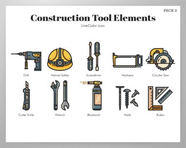 Yapı takım elemanları Linecolor paketi