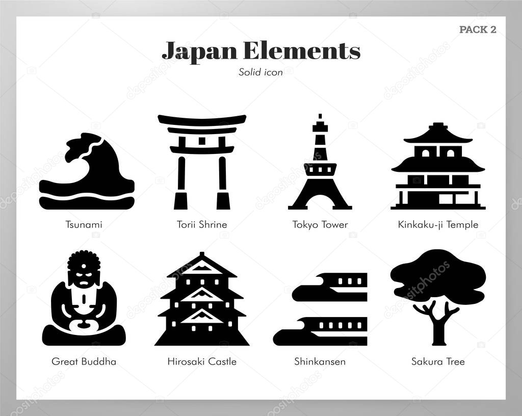 Japan elements Solid pack