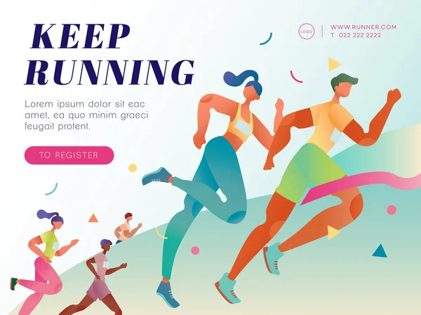 Maraton koşu sosyal medya sonrası