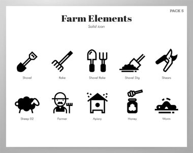 Çiftlik elemanları Katı paketi