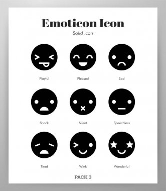 İfade simgeleri Katı paket