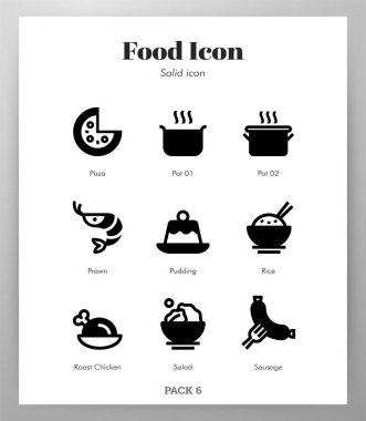 Gıda simgeleri Katı paketi