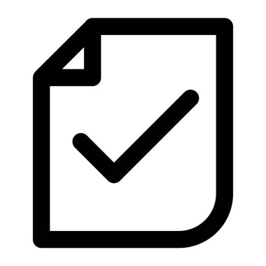 belge web simgesi. Vektör illüstrasyonu 