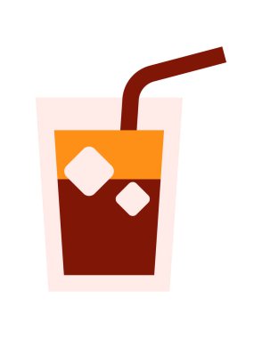 içki web simgesi, vektör illüstrasyonu 