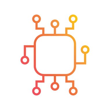 seo modern simgesinin vektör illüstrasyonu