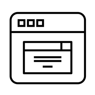 seo modern simgesinin vektör illüstrasyonu