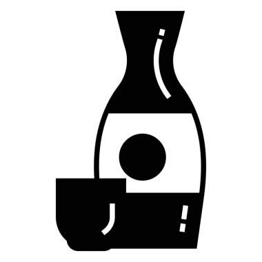 kupa ve sürahinin vektör illüstrasyonu 