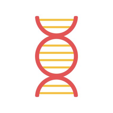 DNA simgesi, vektör illüstrasyonu