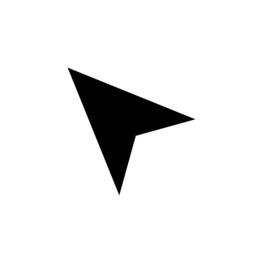 ok simgesi vektör illüstrasyonu