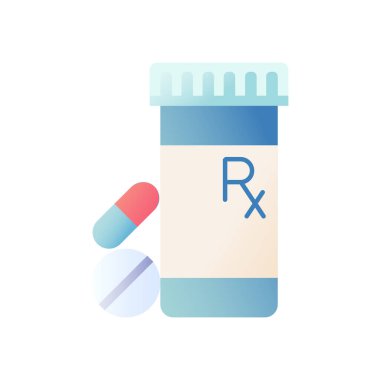 Tıp simgesi, vektör illüstrasyonu 